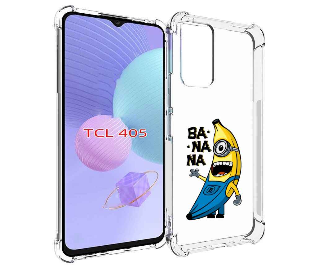 

Чехол MyPads Банана-миньон для TCL 405, Tocco