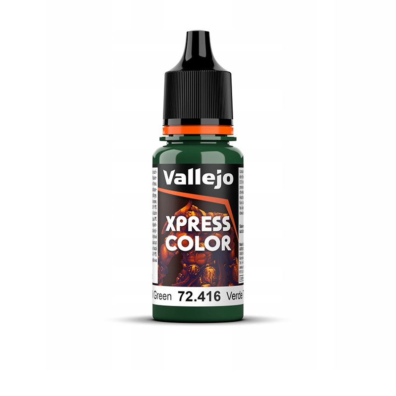 

Краска акриловая Vallejo серии Xpress Color: Troll Green 72416, 18 мл., Troll Green