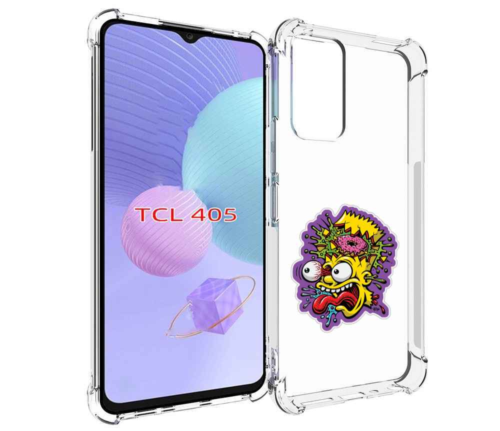 

Чехол MyPads Барт-Симпсон для TCL 405, Tocco