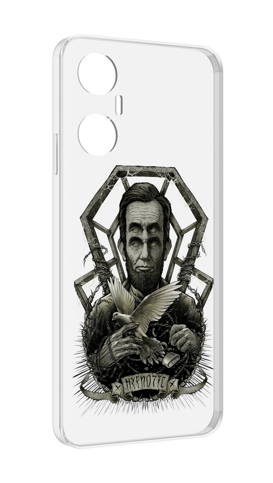 

Чехол MyPads франклин абстракция для Infinix Hot 20 5G, Прозрачный, Tocco