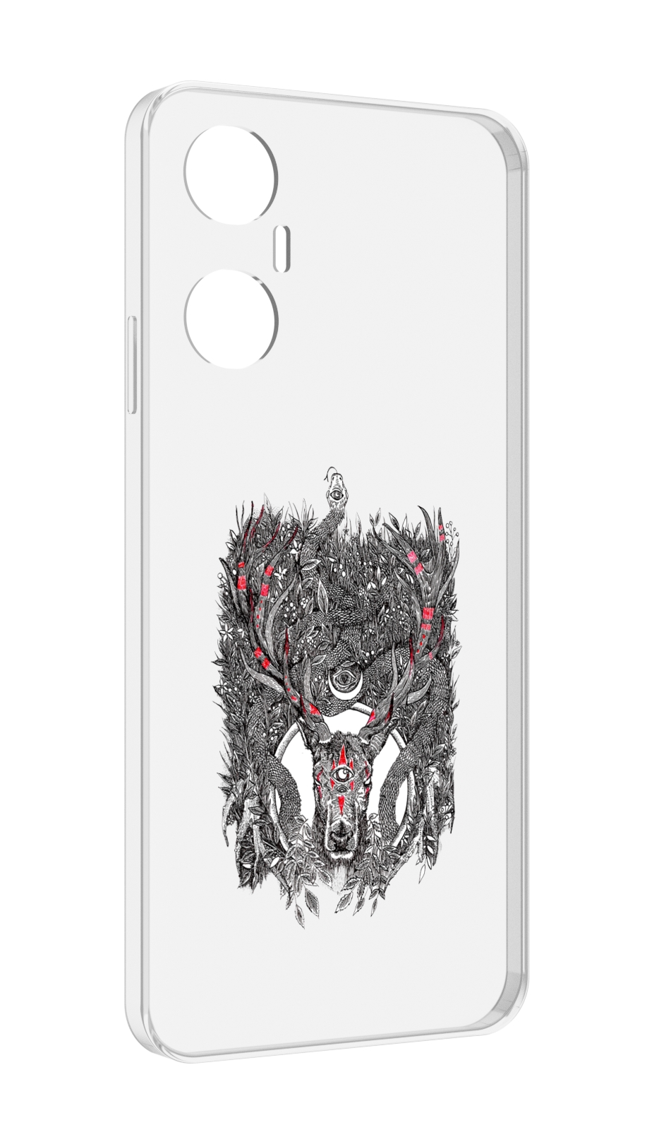 

Чехол MyPads Дизайнерские_676 для Infinix Hot 20 5G, Прозрачный, Tocco