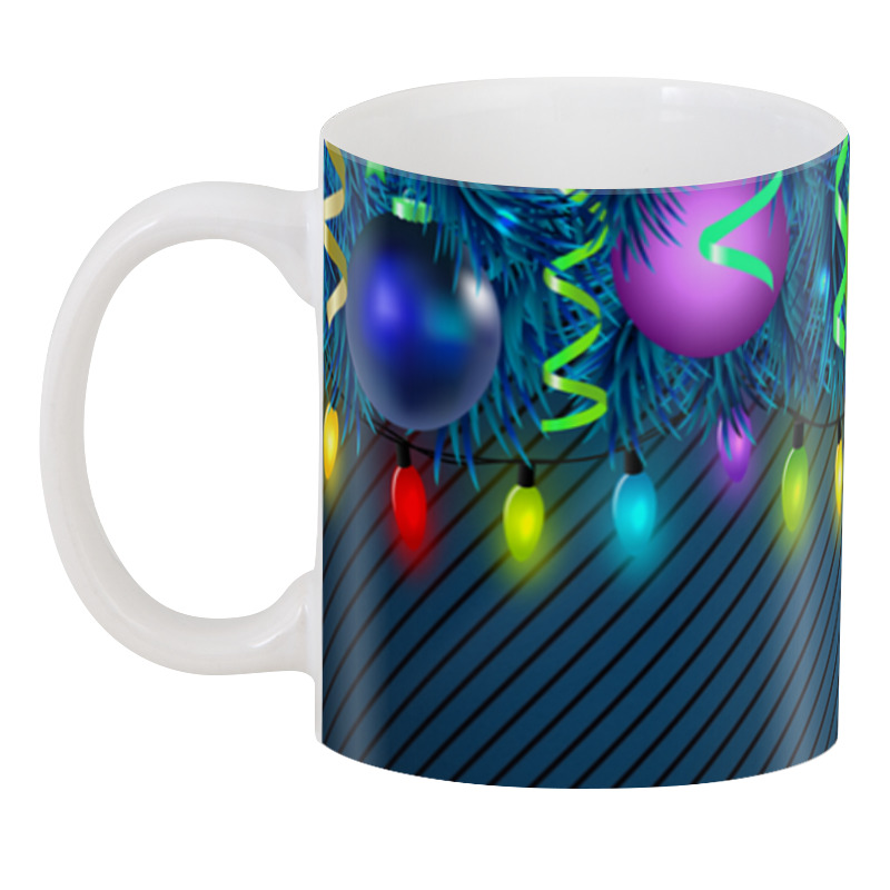 

3D кружка Printio Новый год 330 мл, Новый год