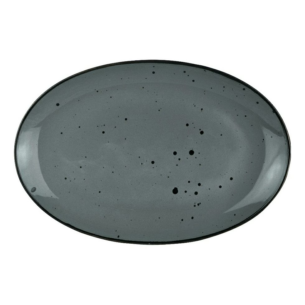 

Блюдо Porcelana Bogucice Alumina Graphite овальное 31 см