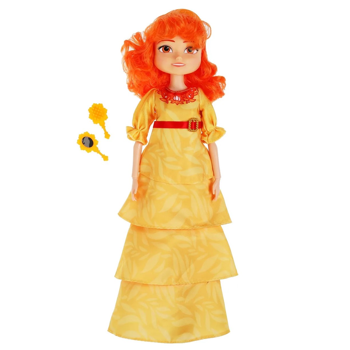 Кукла Карапуз Царевны Варвара в бальном платье 29 см 5PR-VARVARA29-BD-B