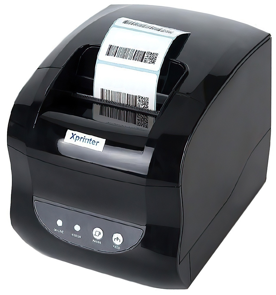 

Термопринтер Xprinter Xprinter XP-365B черный, Xprinter XP-365B