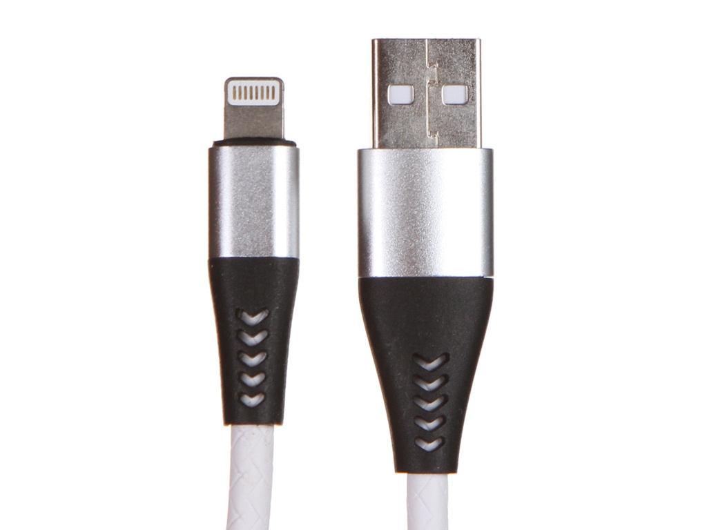 фото Кабель wiiix usb - lightning вилка-вилка м (cb720-u8-2a-10w)