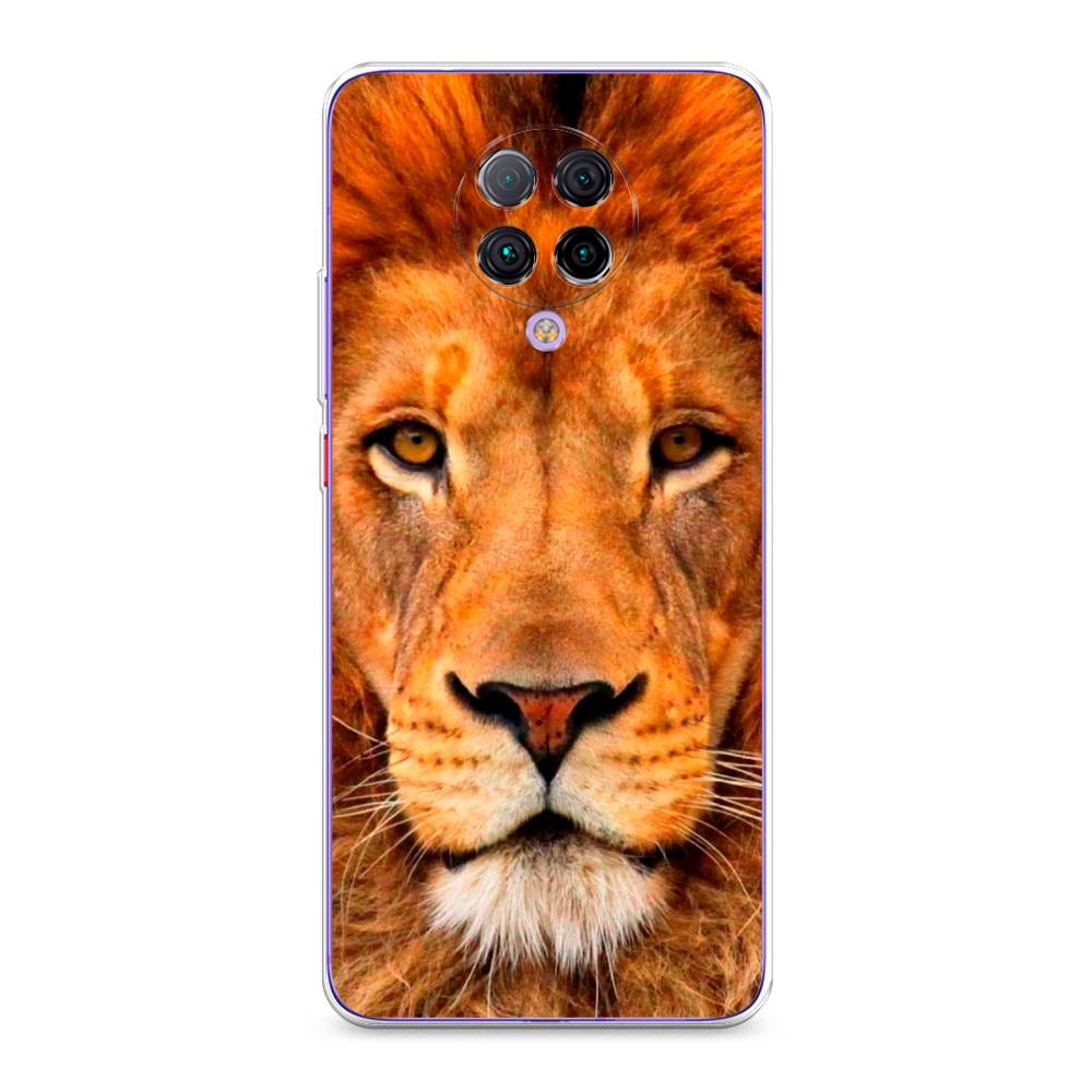 

Чехол на Xiaomi Poco F2 Pro/Redmi K30 Pro "Благородный лев", Оранжевый, 37050-1