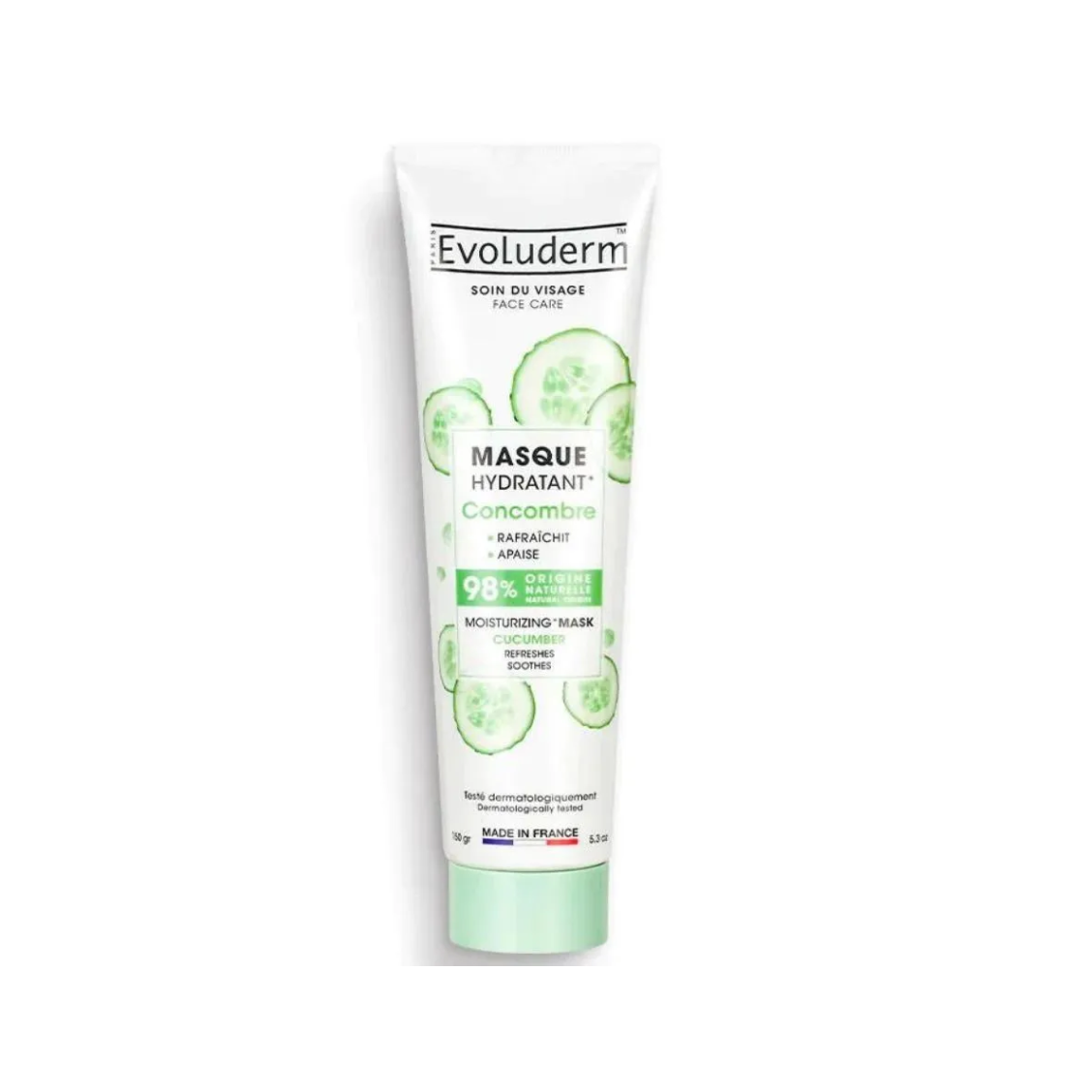 Маска для лица Evoluderm Moisturizing Face Mask Cucumber увлажнение 150 г