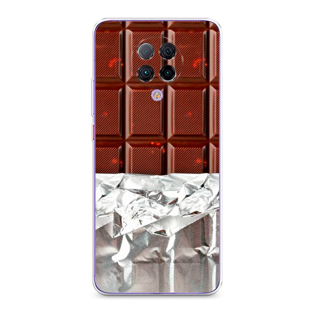 

Чехол на Xiaomi Poco F2 Pro/Redmi K30 Pro "Шоколад в обертке", Коричневый, 37050-6
