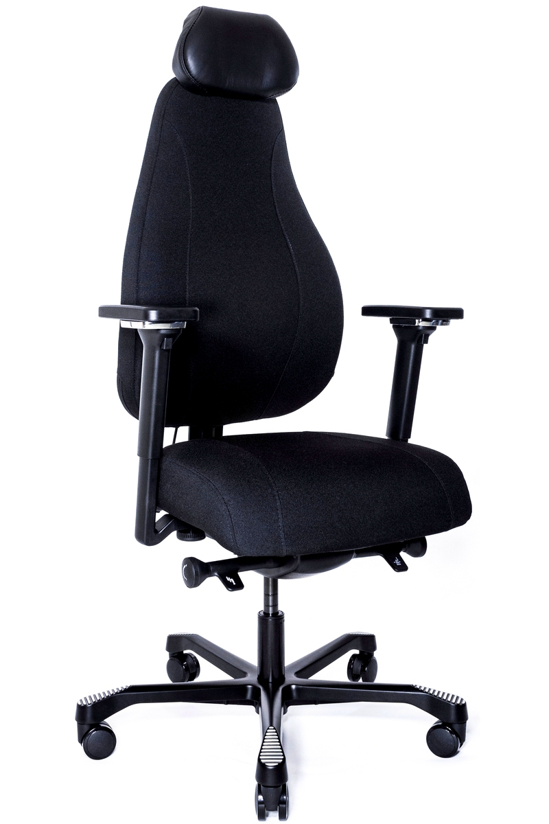 Эргономичное офисное кресло Falto Profi Dispatcher Lux Long 1901-8H - черное