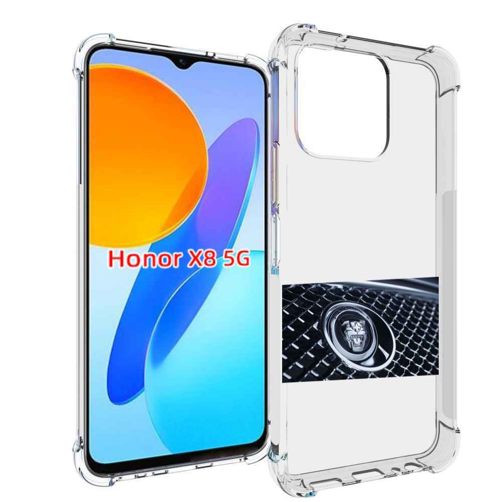 

Чехол MyPads ягуар jaguar 2 для Honor X8 5G, Прозрачный, Tocco