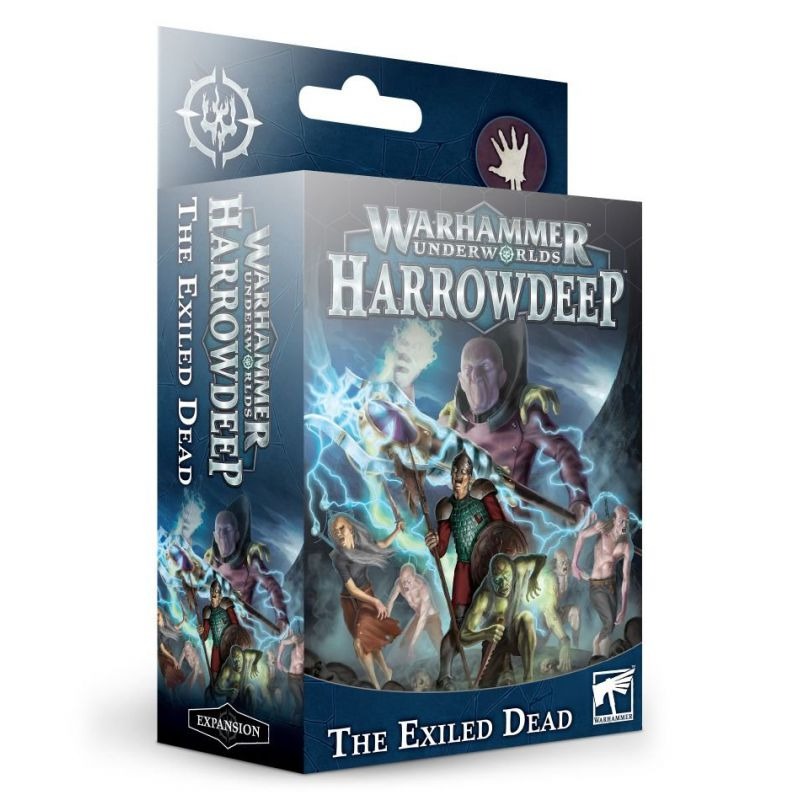 Миниатюры для игры Games Workshop Warhammer Underworlds Harrowdeep The Exiled Dead 109-12