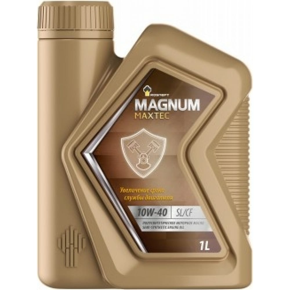 Моторное масло Роснефть Magnum Maxtec 10W40 1 л п/с