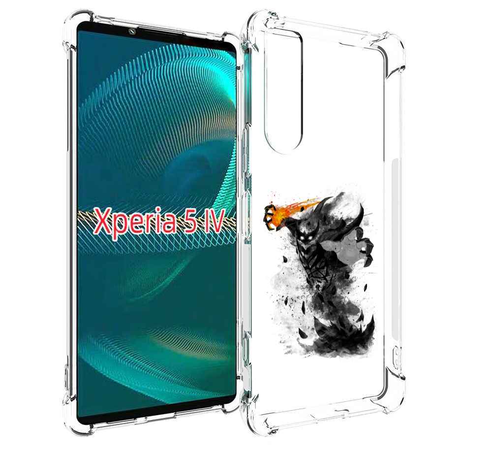 

Чехол MyPads nevermore черно белый для Sony Xperia 5 IV (5-4), Прозрачный, Tocco