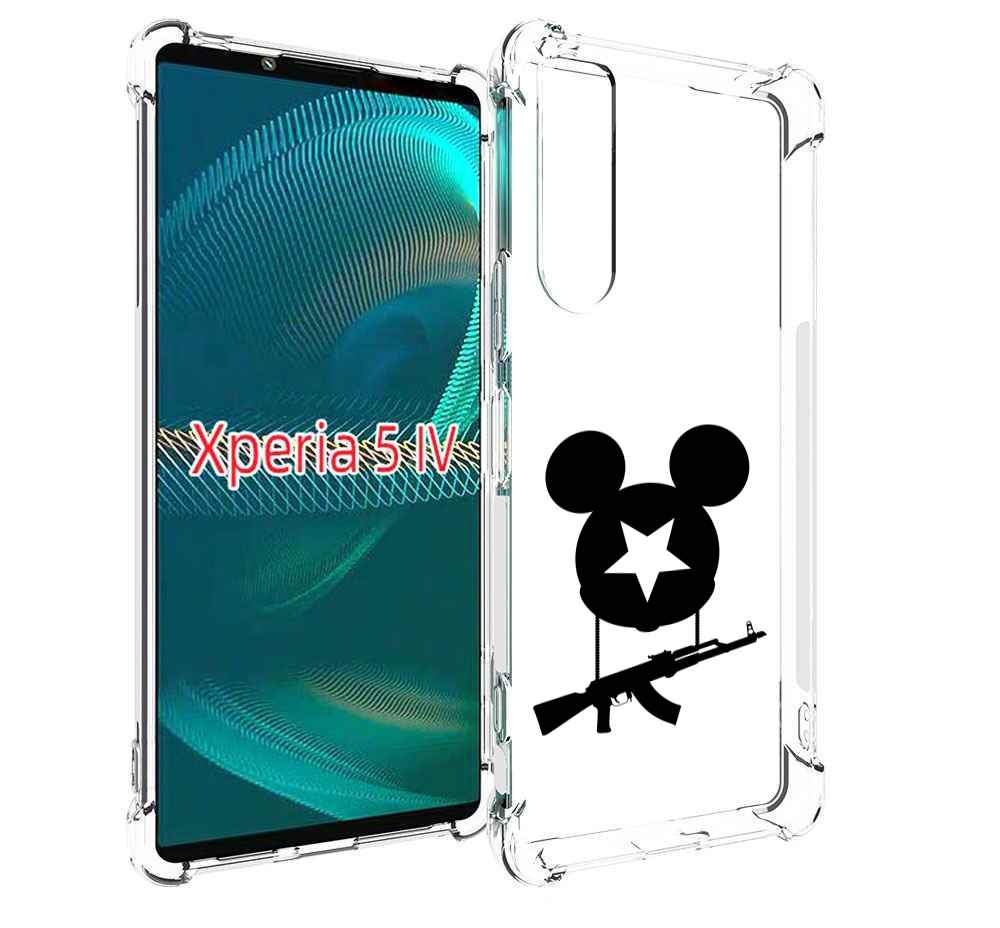 

Чехол MyPads АК Микки для Sony Xperia 5 IV (5-4), Прозрачный, Tocco