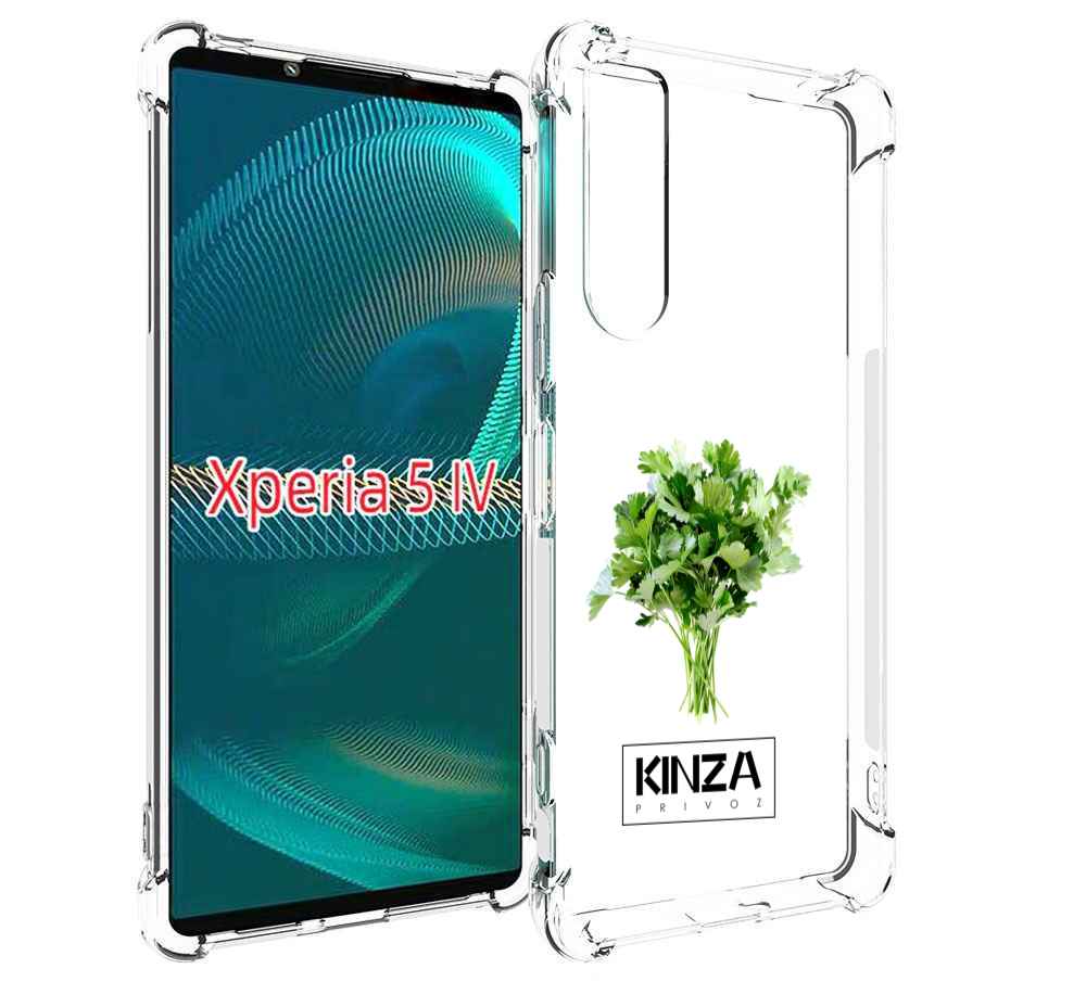 

Чехол MyPads Бренд Кинза для Sony Xperia 5 IV (5-4), Прозрачный, Tocco
