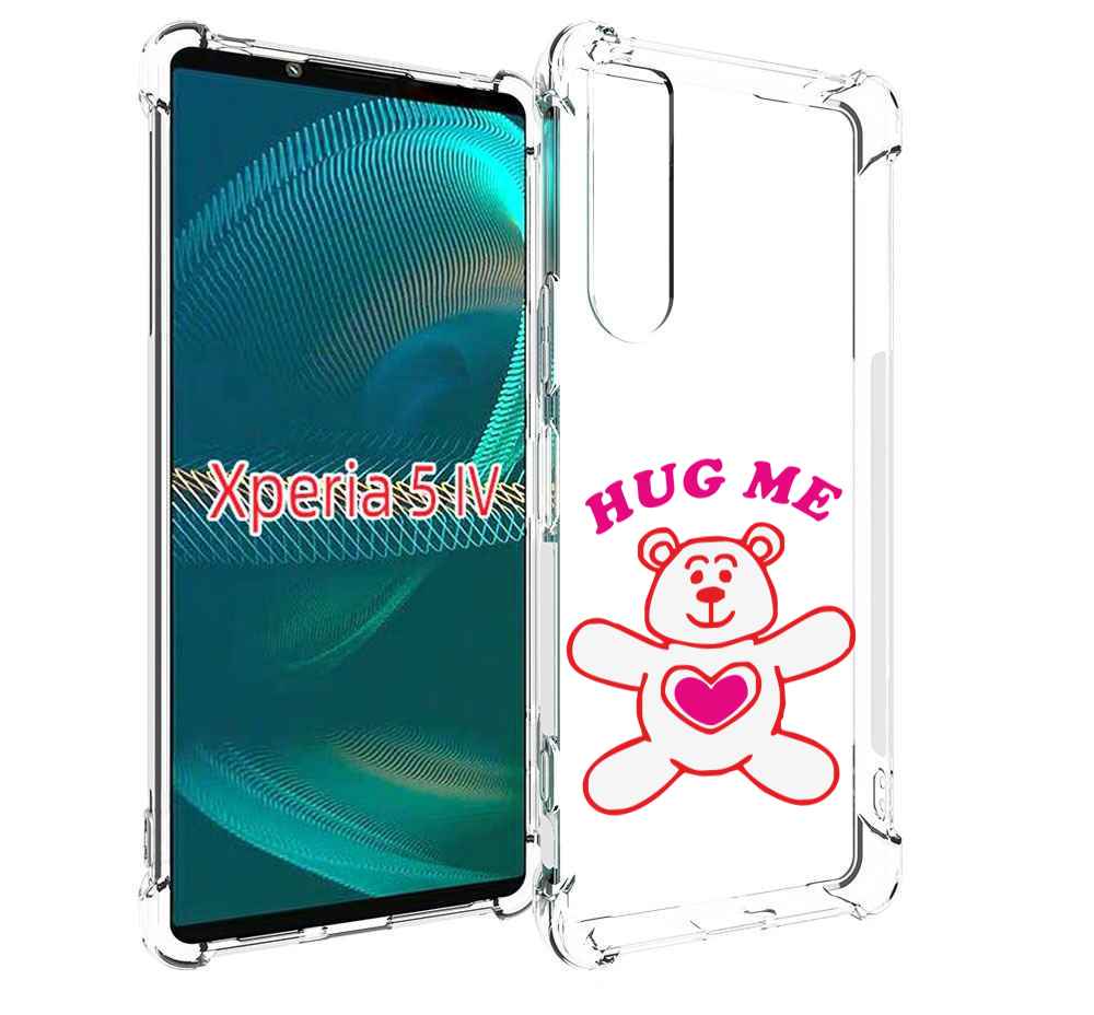 

Чехол MyPads 14 февраля обними меня для Sony Xperia 5 IV (5-4), Прозрачный, Tocco