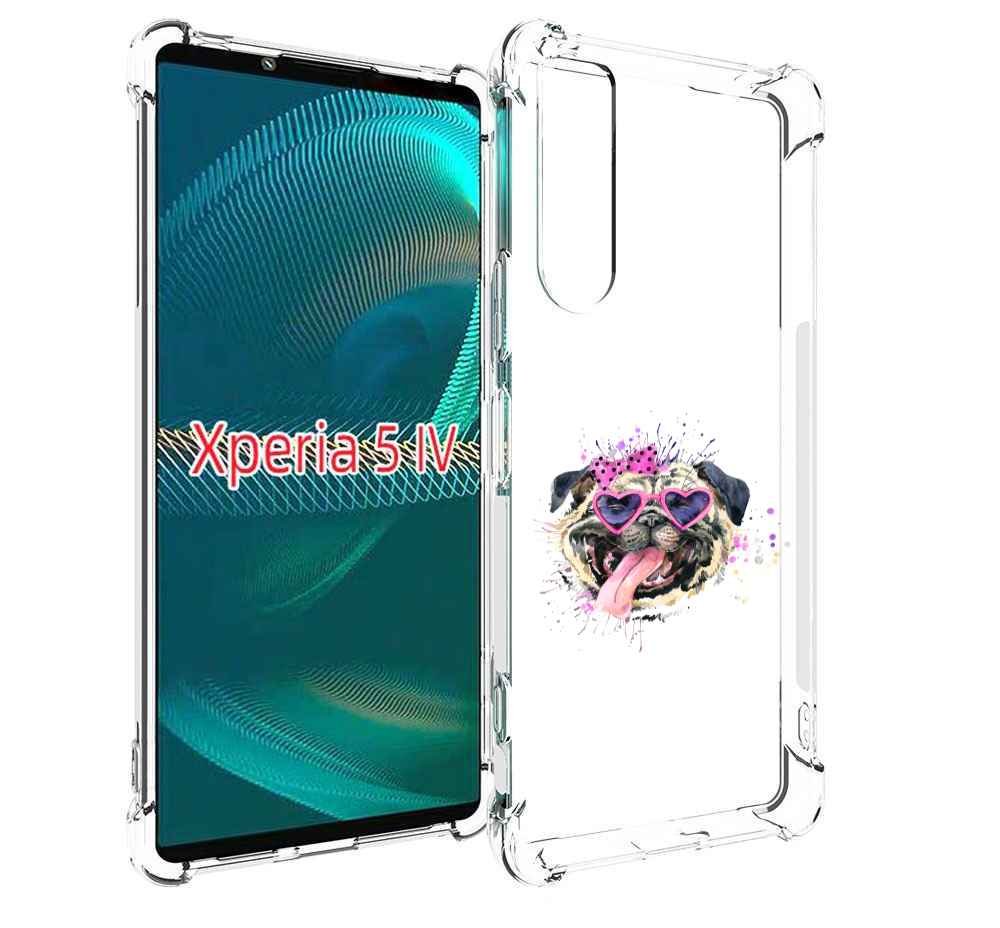 

Чехол MyPads Веселая собака для Sony Xperia 5 IV (5-4), Прозрачный, Tocco