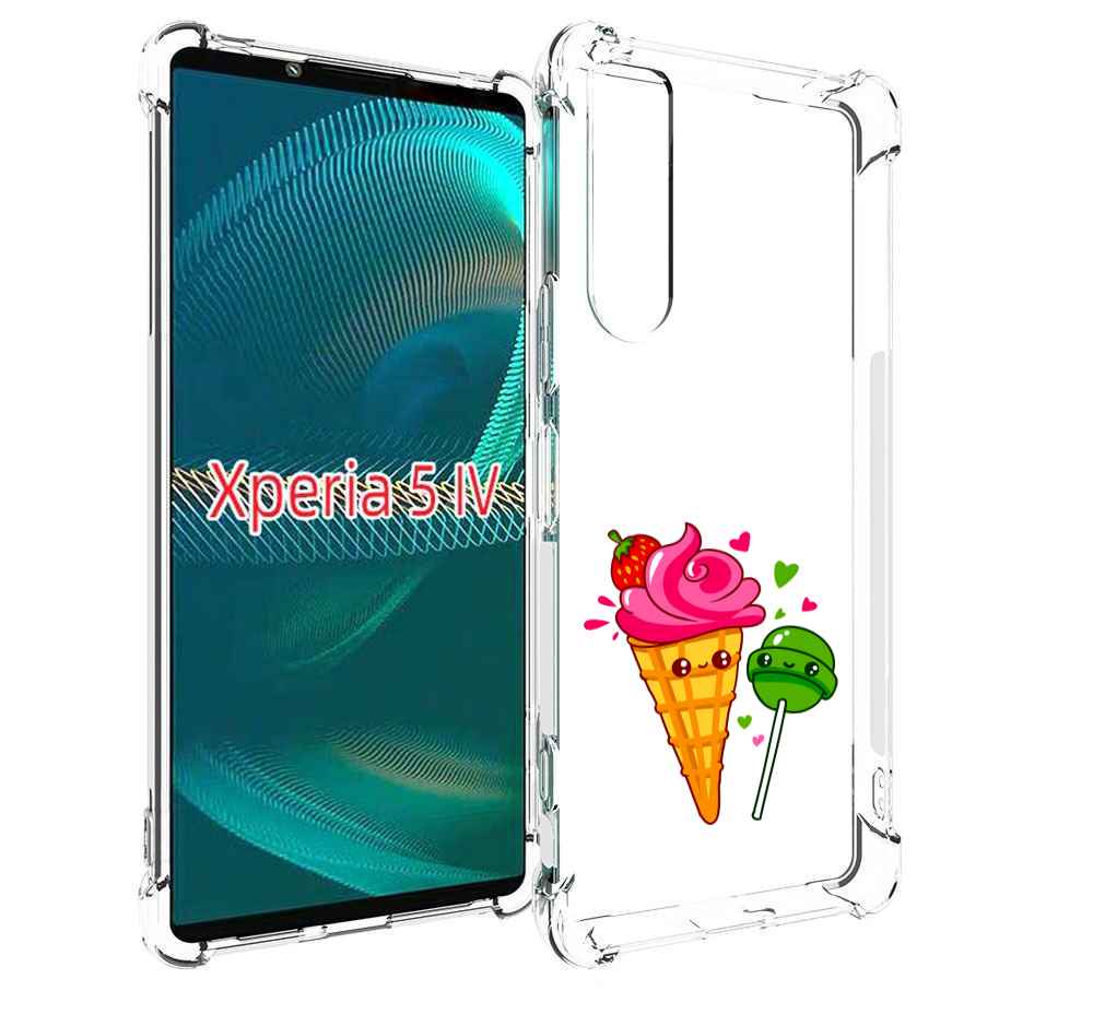 

Чехол MyPads Вкусняшки для Sony Xperia 5 IV (5-4), Прозрачный, Tocco