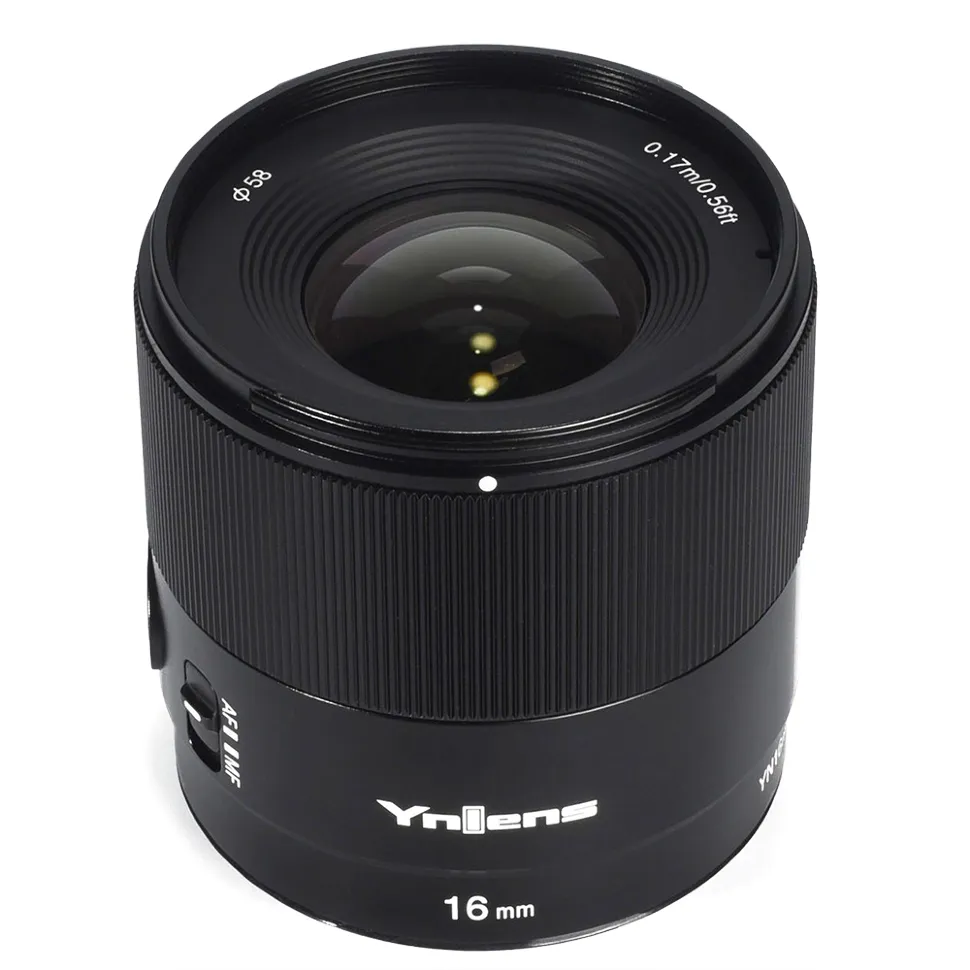 

Объектив YONGNUO YN16mm F1.8S DA DSM E-mount, YN16mm F1.8S DA DSM E-mount
