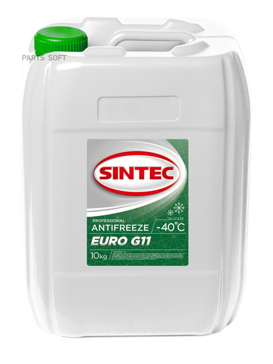 Антифриз SINTEC EURO G-11  (5 кг) зеленый 800523