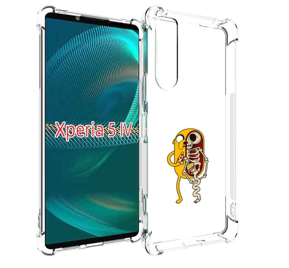 

Чехол MyPads Джейк скелет для Sony Xperia 5 IV (5-4), Прозрачный, Tocco
