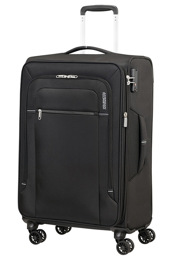 фото Чемодан унисекс american tourister ma3-19003 черный/серый m