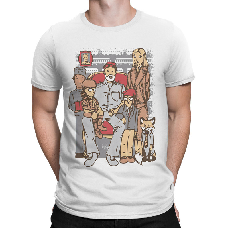 

Футболка мужская DS Apparel фильмы Уэса Андерсона 999921-2 белая L, Белый, фильмы Уэса Андерсона 999921-2