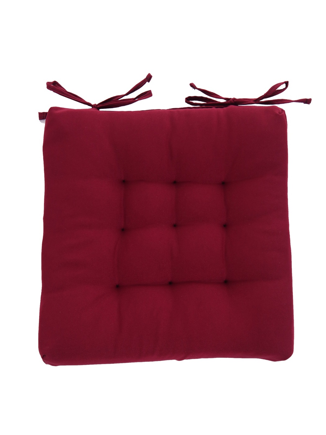 фото Подушка на стул на сидушку цветные сны amo la vita 39х39 см, красный 1 шт