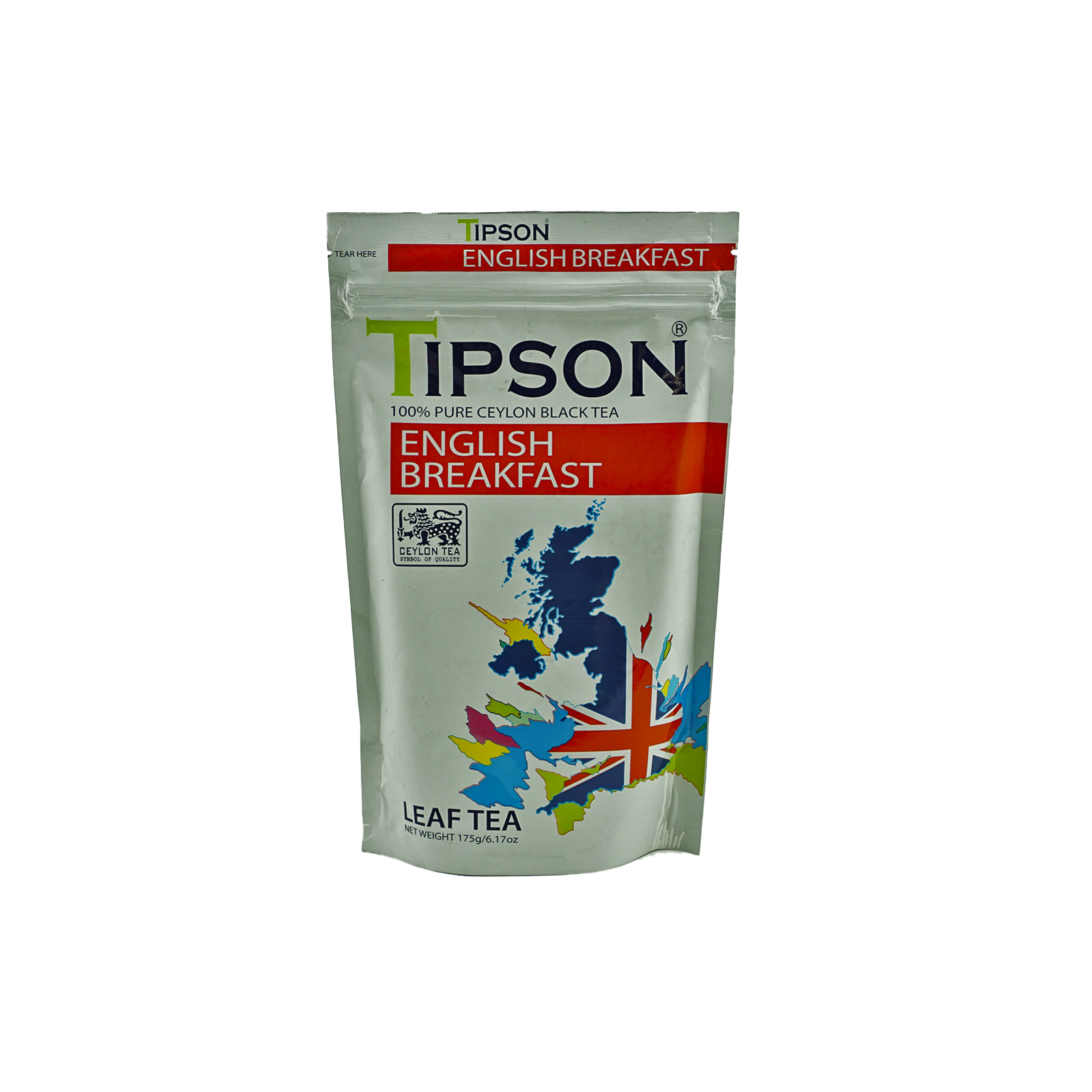

Чай черный Tipson English breakfast листовой 175 г