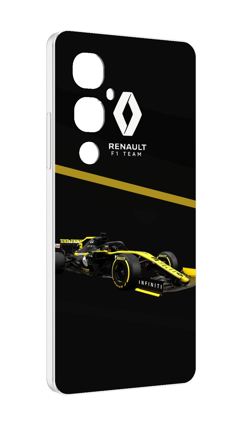 

Чехол MyPads рено renault 2 для Tecno Pova 4 Pro, Прозрачный, Tocco