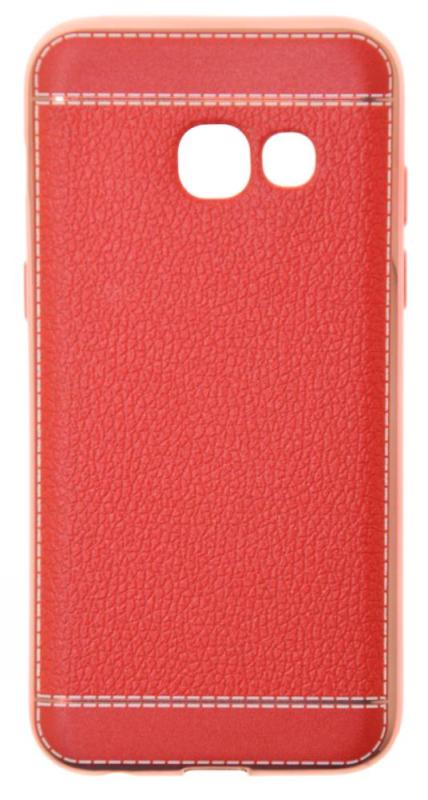 

Чехол силиконовый для Samsung Galaxy A3 (2017) Litchi Grain TPU Case (Красный), Litchi Grain TPU Case