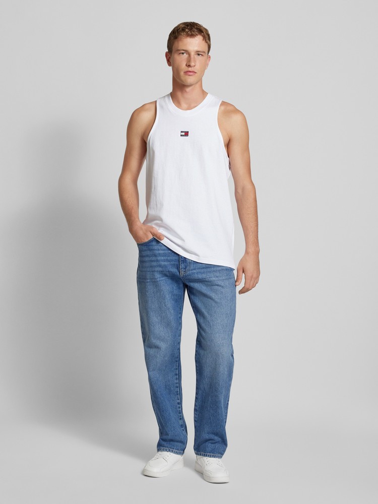 

Майка мужская Tommy Jeans DM0DM11803 белая XS, Белый, DM0DM11803