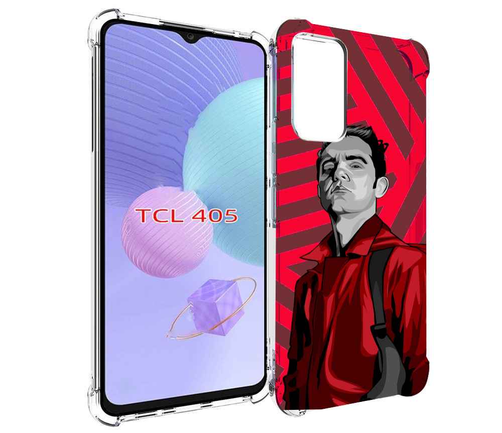 

Чехол MyPads Берлин-бумажный-дом для TCL 405, Tocco