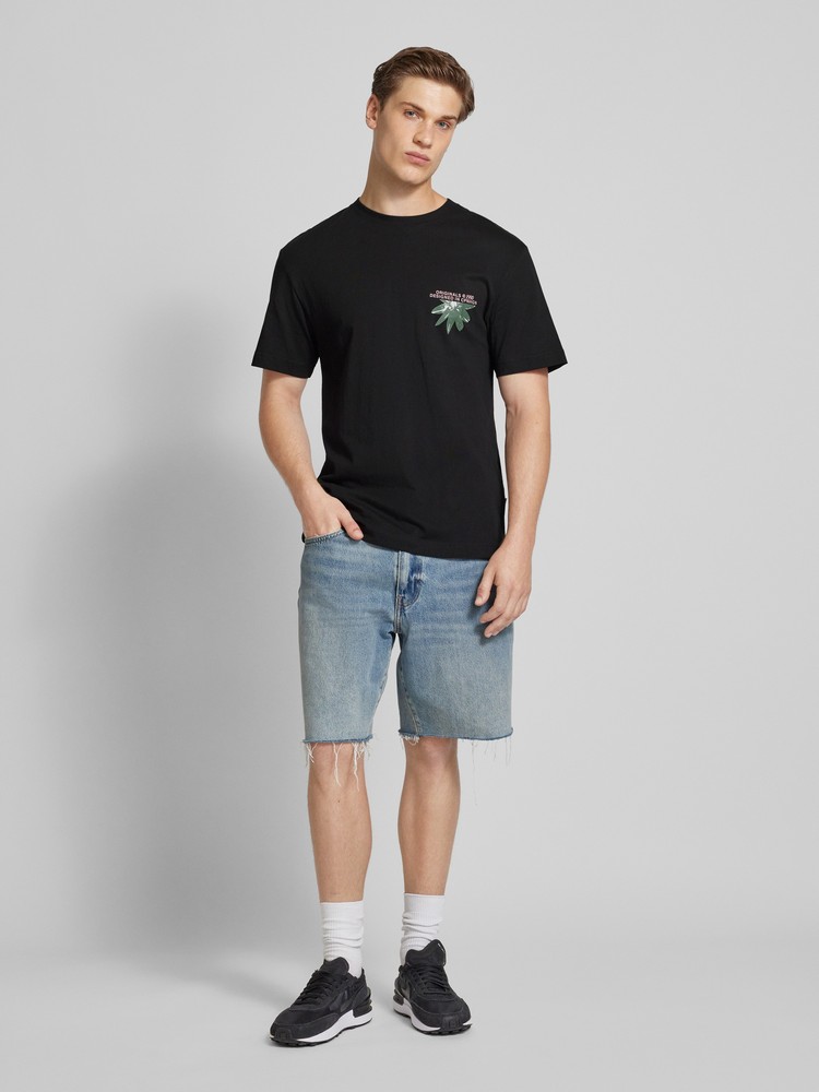 

Футболка мужская Jack & Jones 12252175 черная M, Черный, 12252175