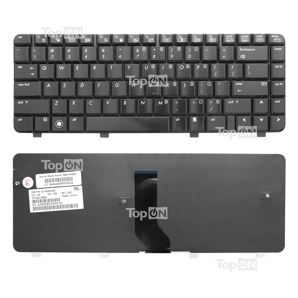 

Клавиатура для ноутбука HP Pavilion DV4-1000, DV4-1050ER, DV4-1150ER, DV4-12 Series. Плоск