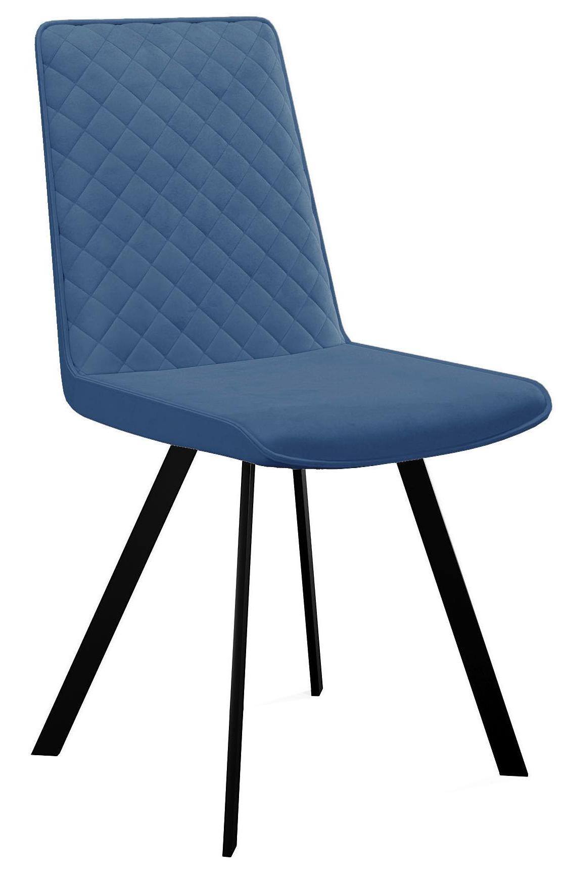 

Стул DikLine 202 B8 BLUE, ножки черные