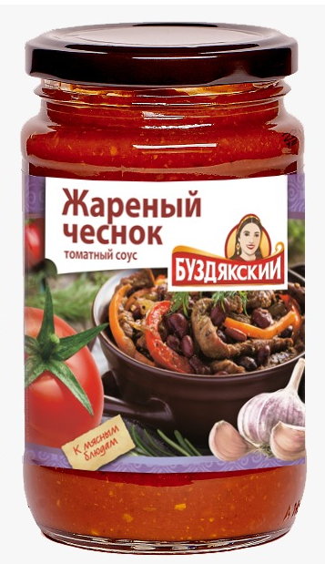 фото Соус буздякский томатный жареный чеснок 350 г