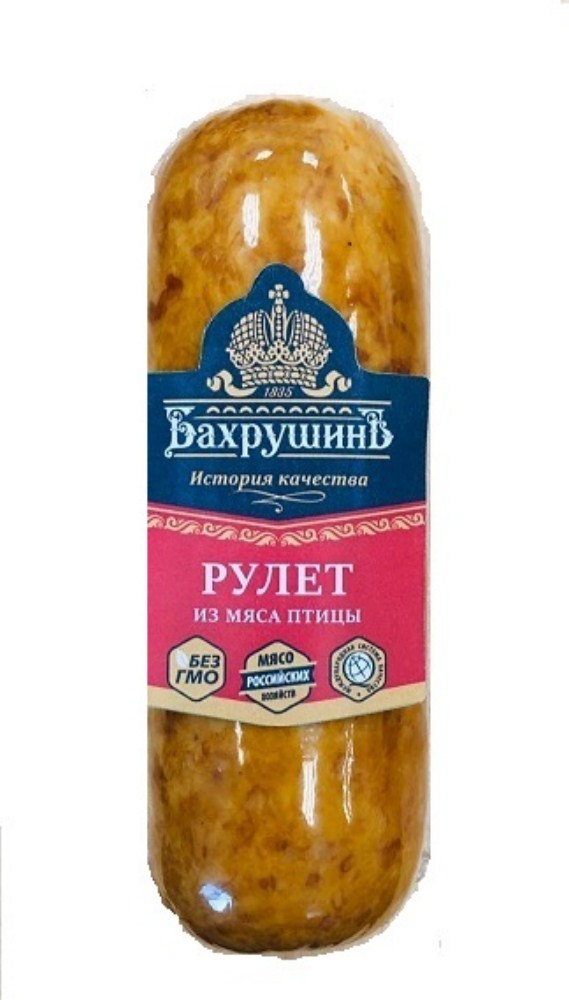 Рулет Бахрушинъ из мяса птицы 300 г