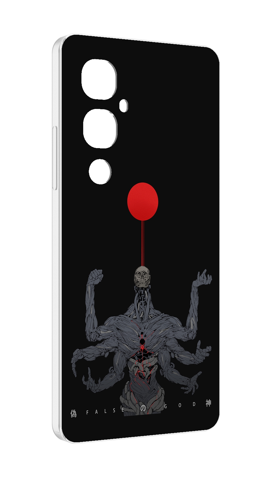 

Чехол MyPads скелет-с-6-руками для Tecno Pova 4 Pro, Прозрачный, Tocco