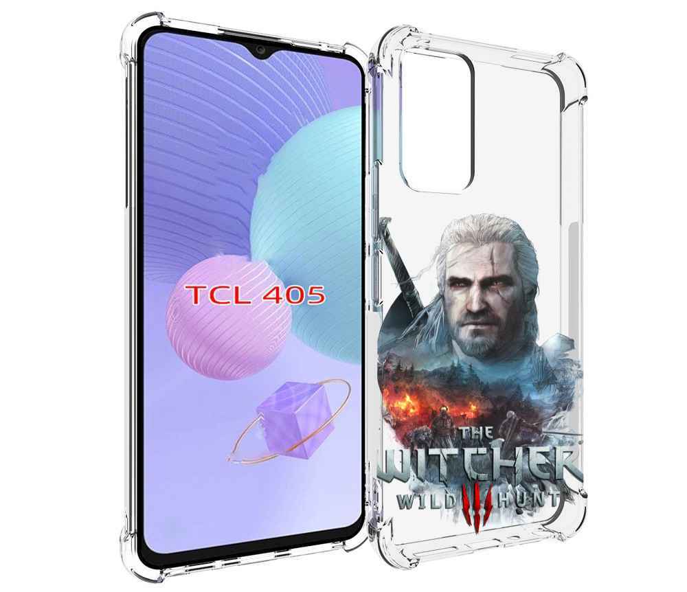 

Чехол MyPads Ведьмак для TCL 405, Tocco