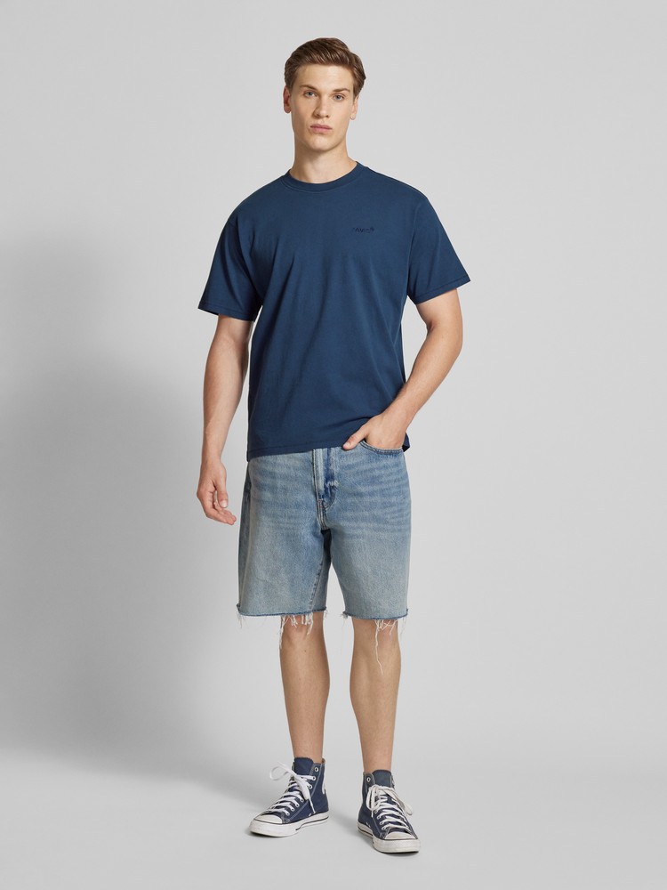 

Футболка мужская Levi's A06370058 синяя S, Синий, A06370058