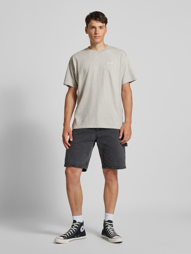 

Футболка мужская Levi's A06370013 серая S, Серый, A06370013