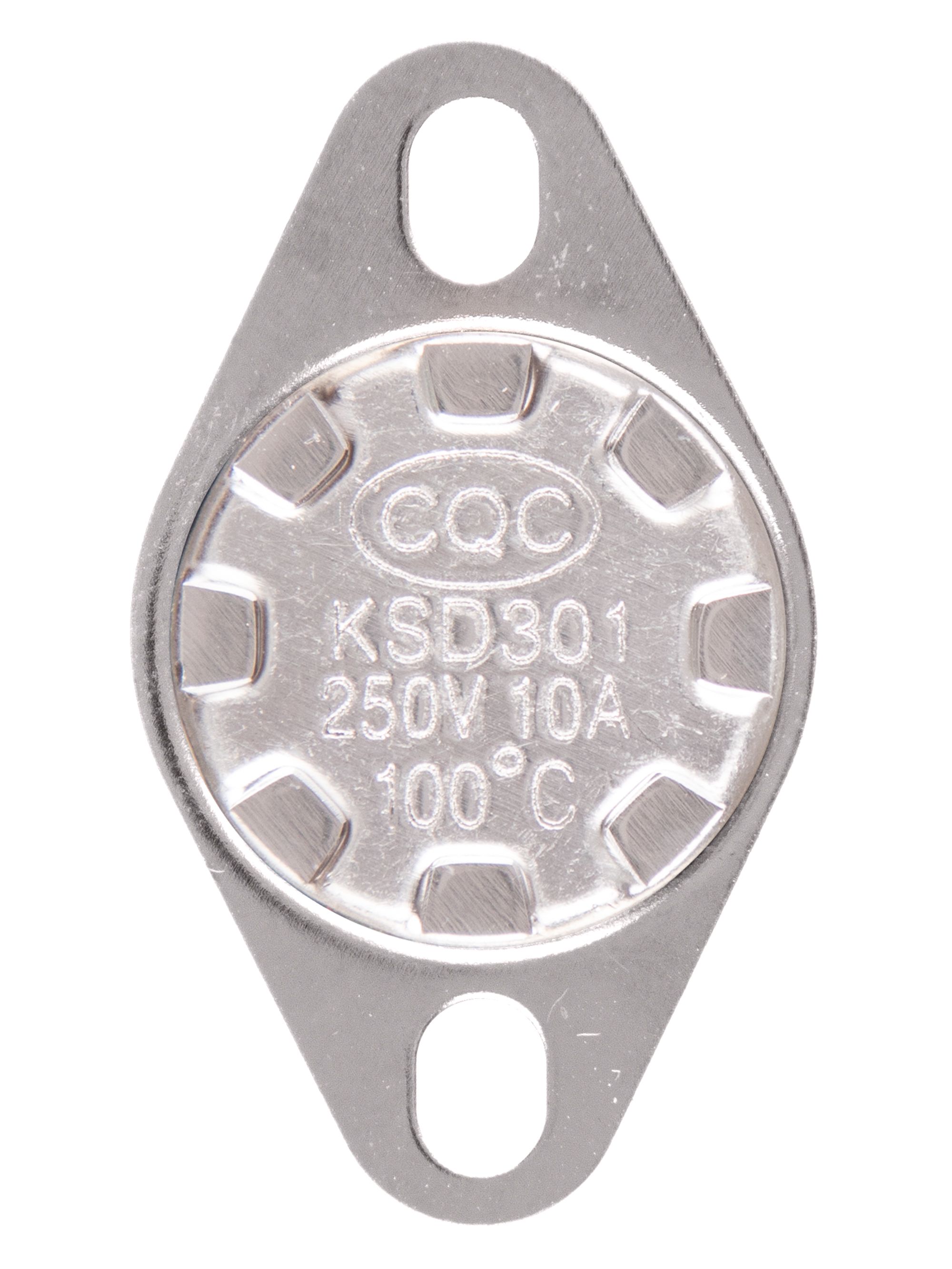 Предельный термостат с подвижным фланцем/датчик тяги/термореле KSD301 250V10A, 100 С
