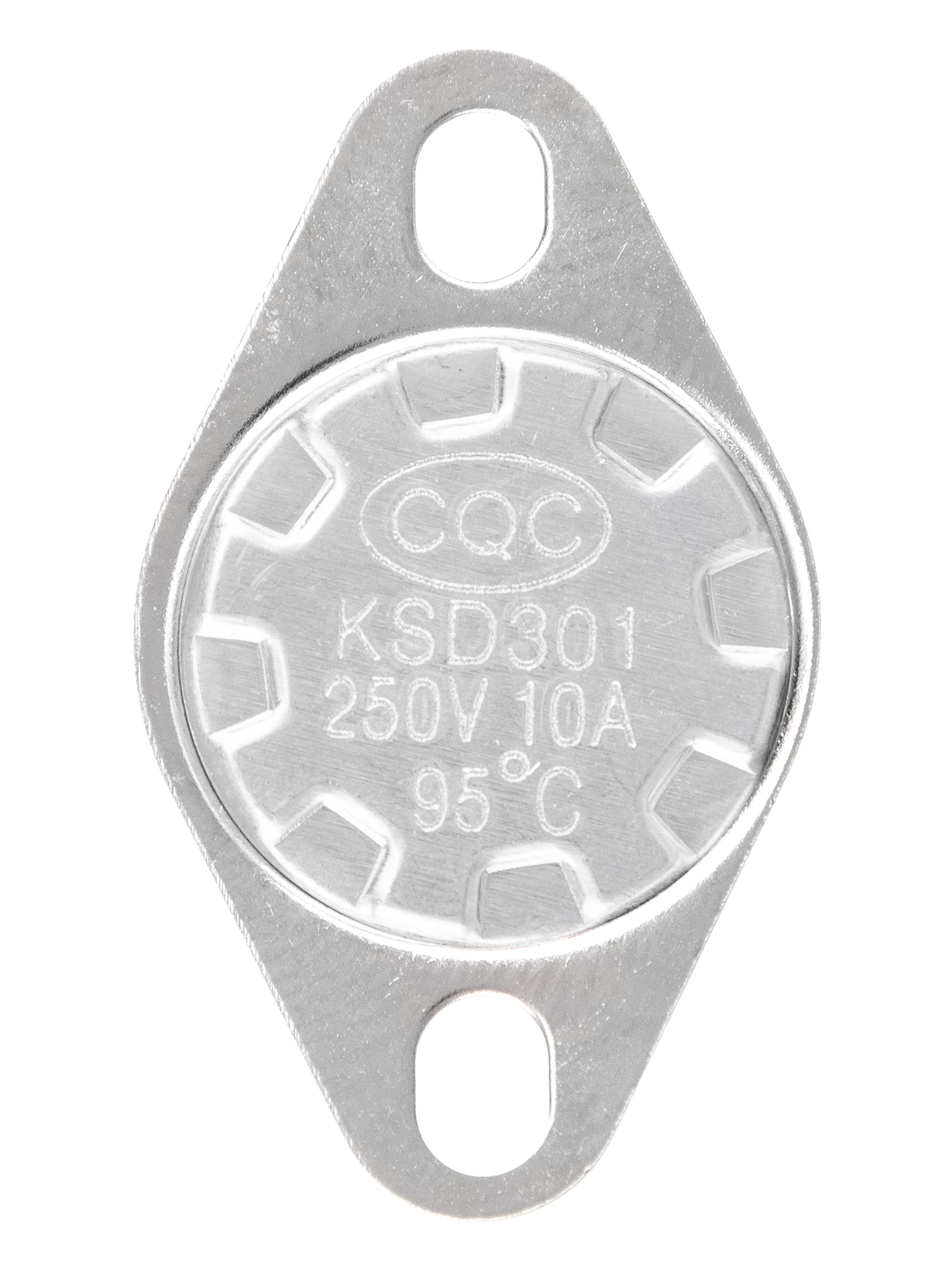 Предельный термостат с подвижным фланцем/датчик тяги/термореле KSD301 250V10A, 95 С