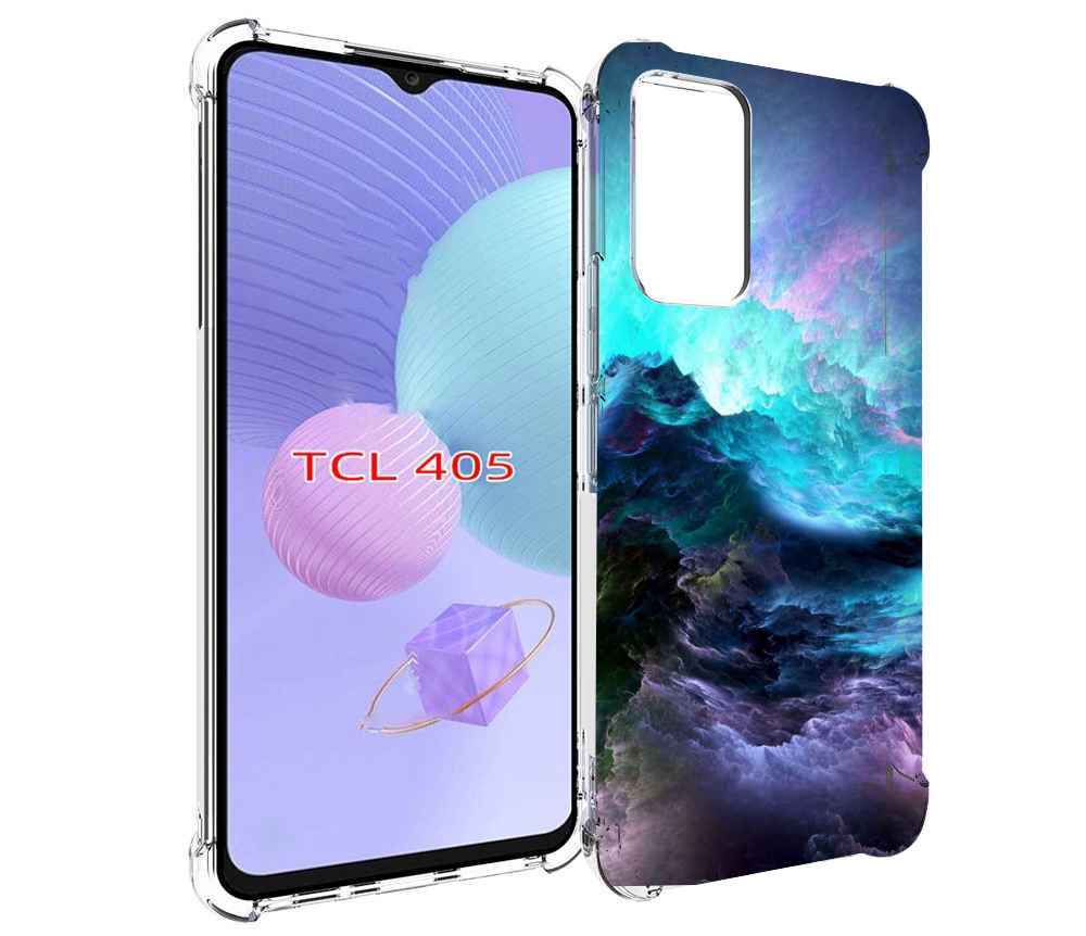

Чехол MyPads Волна для TCL 405, Tocco
