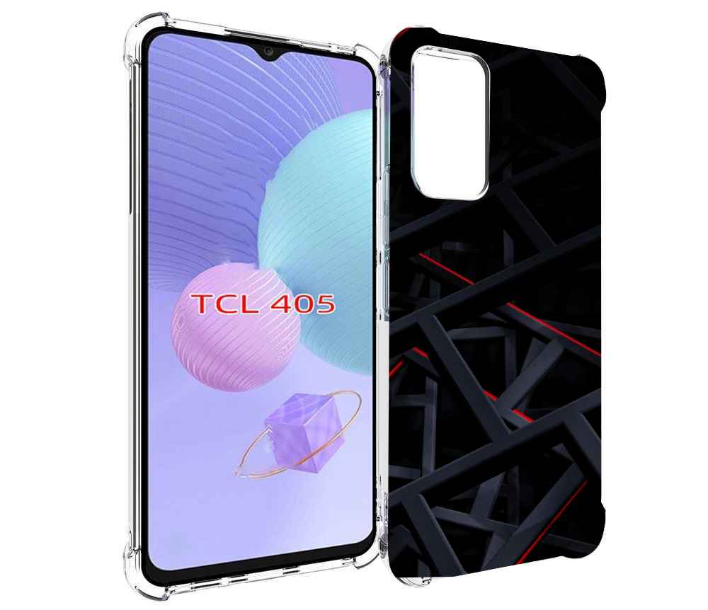

Чехол MyPads Геометрия для TCL 405, Tocco