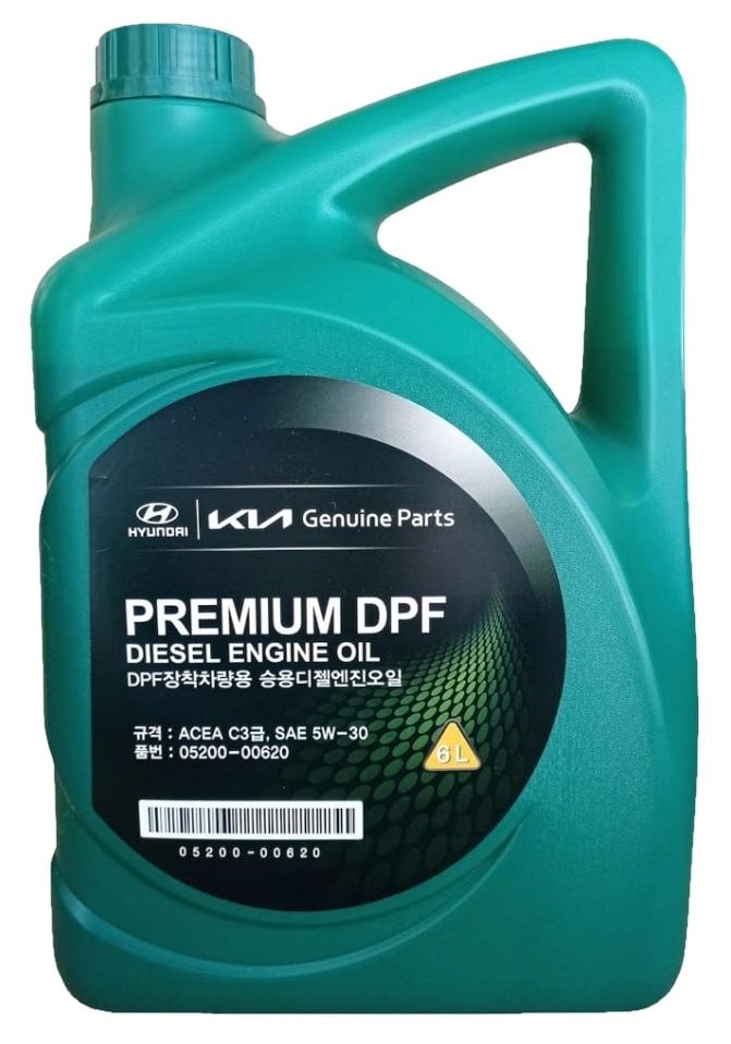 фото Hyundai-kia 520000620 масло моторное premium dpf diesel 6л ()