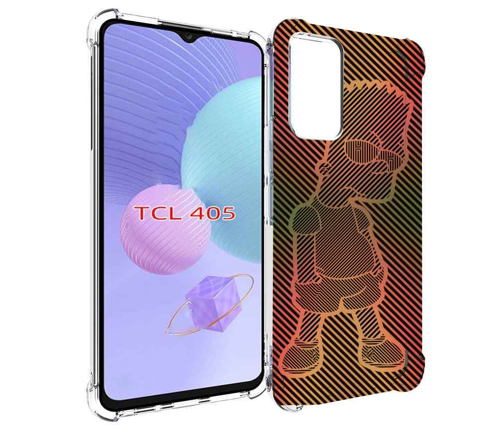 

Чехол MyPads Графический-Барт-Симпсон для TCL 405, Tocco