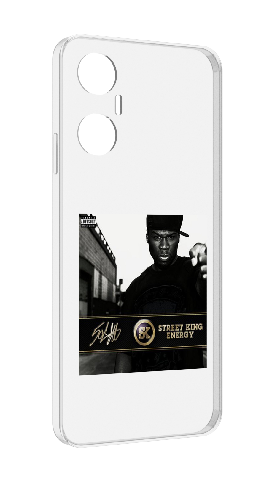 

Чехол MyPads 50 Cent - Street King Energy для Infinix Hot 20 5G, Прозрачный, Tocco